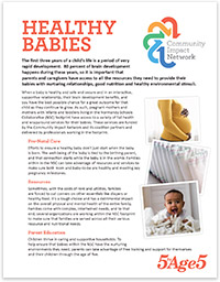 Healthy Babies Handout